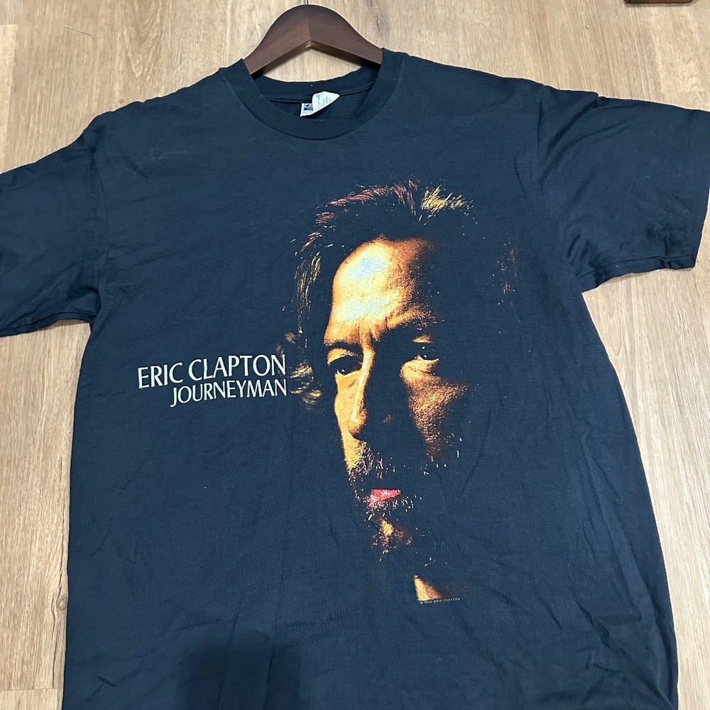 Vintage 90's Eric Clapton Journeyman World Tour  Concert Tshirt Size L